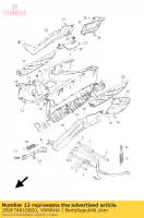 1B9F74810000, Yamaha, Planche, repose-pieds yamaha yp 125 250 2005 2006 2007 2008 2009, Nouveau