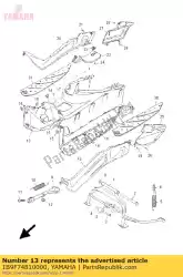 Tutaj możesz zamówić deska, podnó? Ek od Yamaha , z numerem części 1B9F74810000: