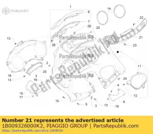 Piaggio Group 1B009326000K2 pulserend - Onderkant