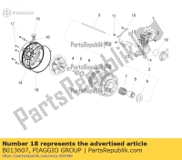 B013607, Aprilia, clutch crancase gasket, New