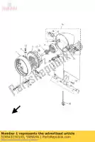 5JX843150100, Yamaha, aro, farol yamaha  xvs 125 250 650 1100 2000 2001 2002 2004 2017 2018, Novo