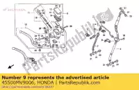 45500MV9006, Honda, cylinder assy., fr. master (nissin) honda cbr 600 1991 1992, New