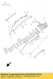 yamaha 1B9F173100P8 capa, lado 3 - Lado inferior