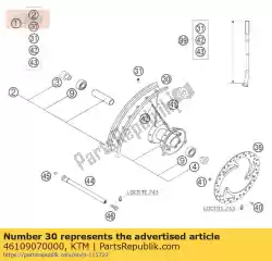 Tutaj możesz zamówić felga przednia 1,6x14 'alu 2007r od KTM , z numerem części 46109070000: