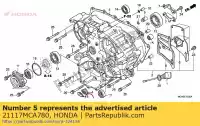 21117MCA780, Honda, bouchon, tamis de pompe à huile de récupération honda  gl 1800 2001 2002 2003 2004 2005 2006 2007 2008 2009 2010 2012 2013 2017, Nouveau