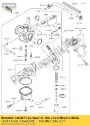 Here you can order the needle-jet,ncfa from Kawasaki, with part number 161871228: