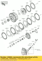 130891084, Kawasaki, plate-clutch kawasaki zx6r ninja g z  a c r zx10r d f e h b zx9r zx6rr m sugomi edition klz versys sx winter test krt replica abs zx1000 s police p zx 6r 9r z1000 10rr 6rr 10r 1000 z1000sx klz1000 z900 zr1000 zx636 636 se z900rs zr900 cafe zx1002 1000sx 600 900 , New