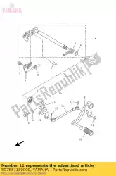 rod shift van Yamaha, met onderdeel nummer 5D7E81150000, bestel je hier online: