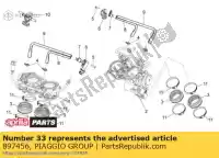 897456, Piaggio Group, Pignone 3 ° -4 ° z = 17/22 aprilia  rsv rsv4 1000 2011 2012 2013, Nuovo