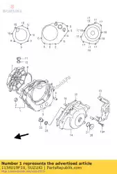 Ici, vous pouvez commander le couvercle comp, embrayage auprès de Suzuki , avec le numéro de pièce 1134019F10: