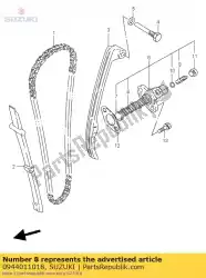 Ici, vous pouvez commander le printemps auprès de Suzuki , avec le numéro de pièce 0944011018: