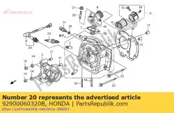 Here you can order the bolt, stud, 6x32 from Honda, with part number 92900060320B: