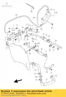 1779212C00, Suzuki, suporte, conduta suzuki rf  r rgv ru gsf bandit v r2 limited z vz rgv250 gsf400 rf600ru rf900r rf600r 900 250 600 400 , Novo