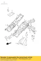 6312021H00YKY, Suzuki, comp, tampa traseira suzuki gsx r1000 1000 , Novo