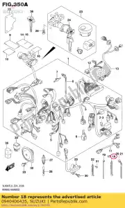 suzuki 0940406435 zacisk, d?: 135 - Dół