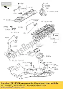 kawasaki 211750957 unité de contrôle-électronique zg1400 - La partie au fond