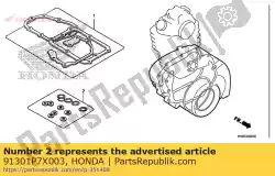 Ici, vous pouvez commander le joint torique, 18,5x1,9 (nok) auprès de Honda , avec le numéro de pièce 91301P7X003: