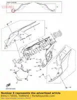 BX42173E00, Yamaha, gráfico 1 para dpbmc yamaha yzfr1 1000 , Novo