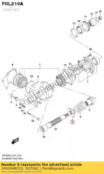 Here you can order the stopper,cam spr from Suzuki, with part number 2492448G10: