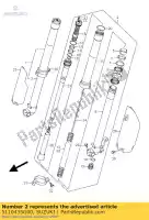 5110435G00, Suzuki, amortiguador, l suzuki rm z 450 2005, Nuevo