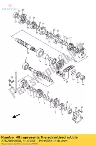 suzuki 2762044H00 conjunto de junta, acionamento - Lado inferior