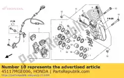 Ici, vous pouvez commander le piston, 25mm auprès de Honda , avec le numéro de pièce 45117MGE006: