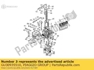 Piaggio Group GU30935510 valvola a spillo ar268 - Il fondo