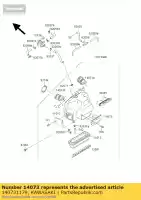 140731179, Kawasaki, conduit, entrée d'air zx900-a1 kawasaki gpz gtr 750 900 1000 1985 1986 1987 1988 1989 1990 1991 1992 1994 1996 1997 1999, Nouveau