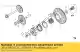Outer, starting clutch Honda 28115MELD21