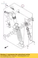 6210028HC0YKS, Suzuki, Absorbeur assy, ??r suzuki rm z450 450 , Nouveau