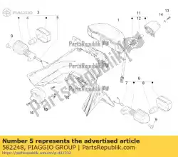 Here you can order the cable harness from Piaggio Group, with part number 582248: