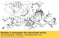 50513GBL000, Honda, voorjaar honda fjs silver wing d a swt fjs600a fjs600d fjs400a fjs400d fjs400 400 600 , Nieuw