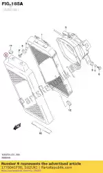 Here you can order the cover comp. Rdtr from Suzuki, with part number 1776041F00: