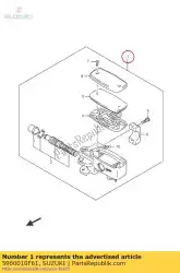 Qui puoi ordinare cilindro assy, ?? F da Suzuki , con numero parte 5960010F61: