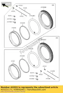 kawasaki 410221171 binnenband, 140 / 90-16 (b vn800-a1 - Onderkant