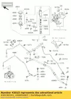 430150161, Kawasaki, cylinder-master, rr zx1000 kawasaki zx 1000 2011 2012 2013 2014 2015, Nieuw