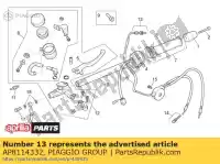 AP8114332, Piaggio Group, throttle cable adjuster aprilia  rs 125 1999 2000 2001 2002 2003 2004 2005 2006 2007 2008 2009 2010, New