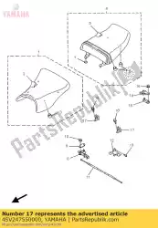 Aquí puede pedir gancho, asiento de Yamaha , con el número de pieza 4SV247550000: