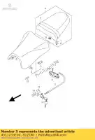 4511233E00, Suzuki, espaçador, assento, 6,5 suzuki gsx r 600 750 1000 2000 2001 2002 2003 2004, Novo