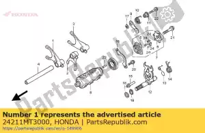 Honda 24211MT3000 widelec, f d?wignia zmiany biegów - Dół