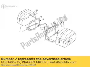 Piaggio Group GU03486915 zuigerpen - Onderkant