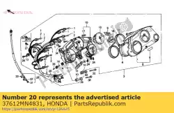 Aquí puede pedir no hay descripción disponible en este momento de Honda , con el número de pieza 37612MN4831: