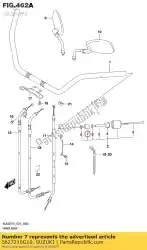 Here you can order the expander,handle from Suzuki, with part number 5627210G10: