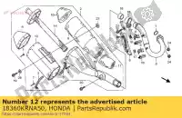 18360KRNA50, Honda, brak opisu w tej chwili honda crf 250 2011 2012, Nowy