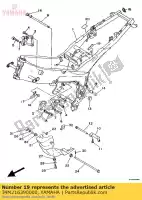 34M216390000, Yamaha, amortecedor 2 yamaha srx ysr tdr tdm gts gtsa 600 50 250 80 850 1000, Novo