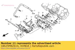 Qui puoi ordinare nessuna descrizione disponibile al momento da Honda , con numero parte 18625MBZ610: