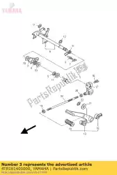 stop hendel assy van Yamaha, met onderdeel nummer 4TR181400000, bestel je hier online: