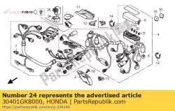 kussen, c. D. I. Eenheid van Honda, met onderdeel nummer 30401GK8000, bestel je hier online: