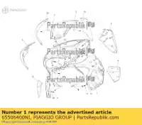 65506400NI, Piaggio Group, os?ona przednia     , Nowy