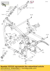 Here you can order the nut,cap,22mm vn900b6f from Kawasaki, with part number 922100263: